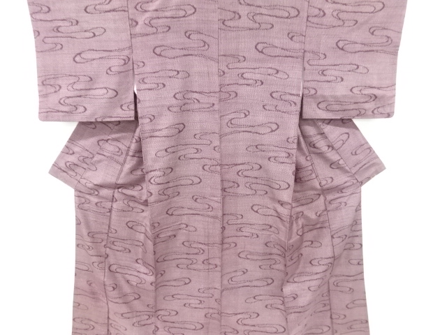 JAPANESE KIMONO / ANTIQUE KIMONO / SILK / TOKAMACHI TSUMUGI / WOVEN STREAM